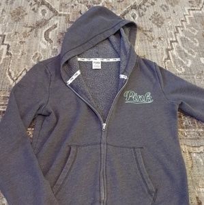 Vs Pink Zip Up hoodie